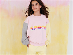 Soft Gallery sweatshirt Drew parfait pink space